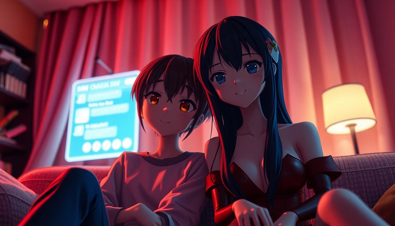 Experience engaging ai chat nsfw with playful AI characters in a cozy, intimate setting.